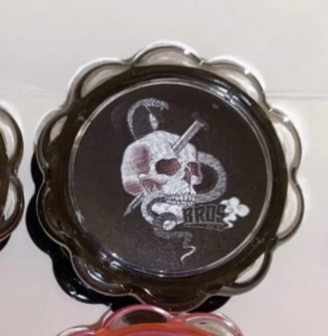Plastic 3 Piece Grinder 65mm