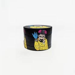 4 Layer Plastic & Metal BB Herb Grinder 50mm