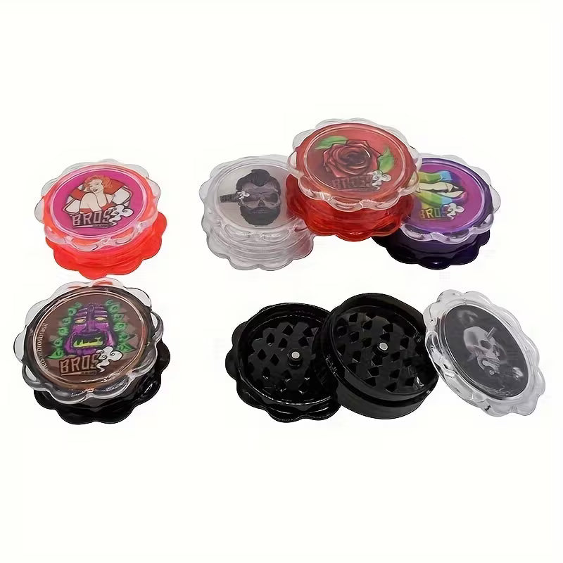Plastic 3 Piece Grinder 65mm